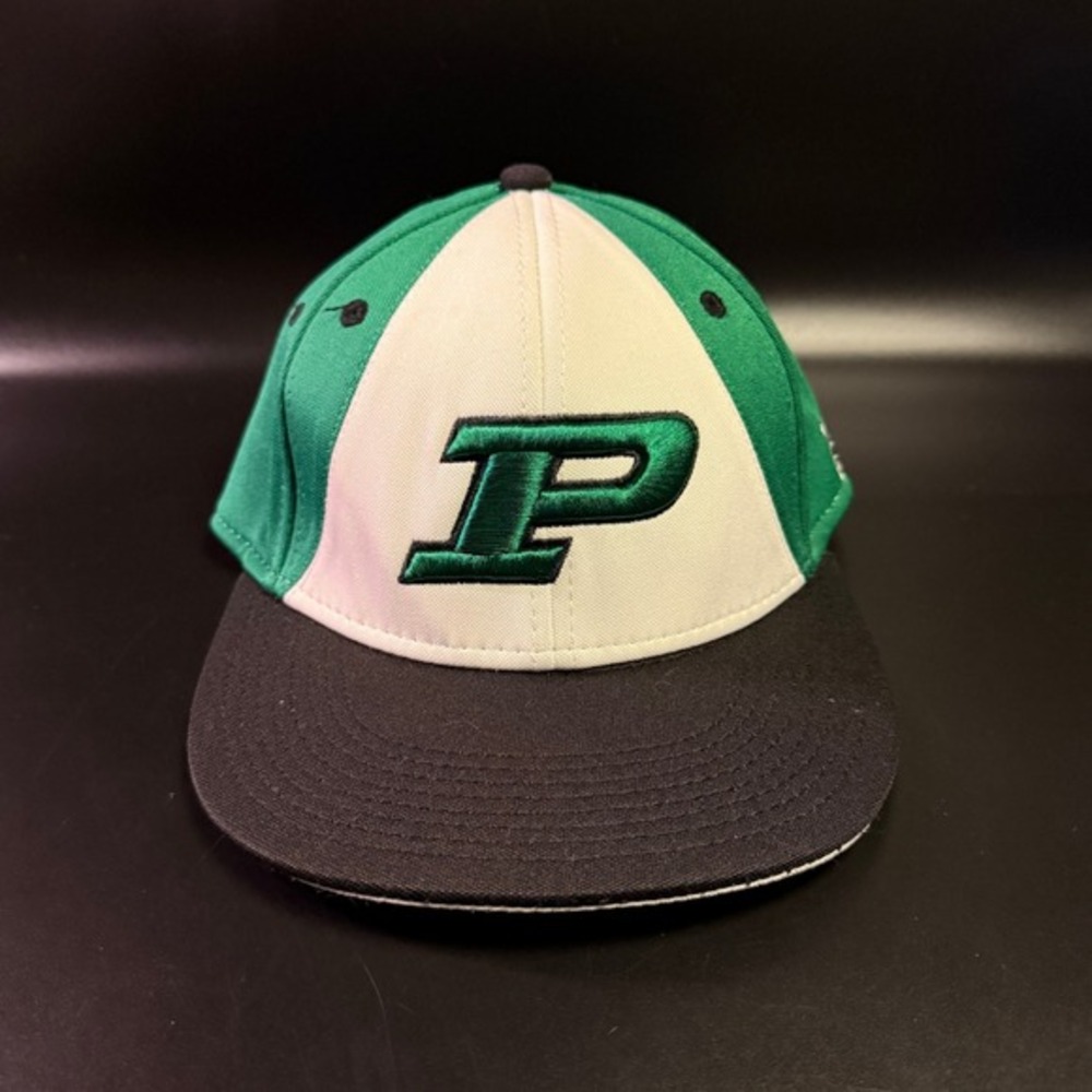 The Game Portland State Vikings 212 Green White Black Polyester Hat Mens M